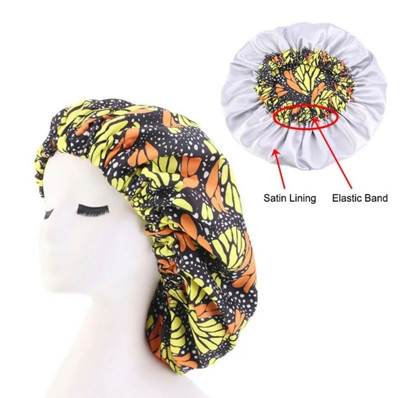 Kele Ankara Silk Hair Bonnet - Picture 2 of 2